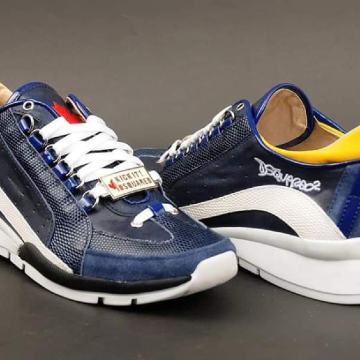 Dsquared2 Muške Kožne Tenisice NOVA KOLEKCIJA