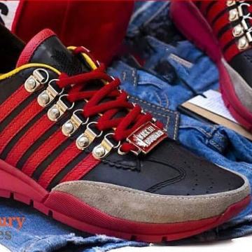 Dsquared2 Muške Kožne Tenisice NOVA KOLEKCIJA