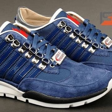 Dsquared2 Muške Kožne Tenisice NOVA KOLEKCIJA