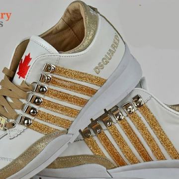 Dsquared2 Muške Kožne Tenisice NOVA KOLEKCIJA