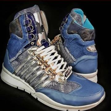 Dsquared2 Muške Kožne Tenisice NOVA KOLEKCIJA