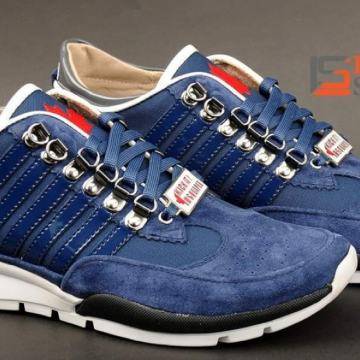 Dsquared2 Muške Kožne Tenisice NOVA KOLEKCIJA