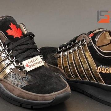 Dsquared2 Muške Kožne Tenisice NOVA KOLEKCIJA