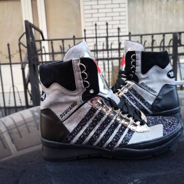 Dsquared2 Muške Kožne Tenisice