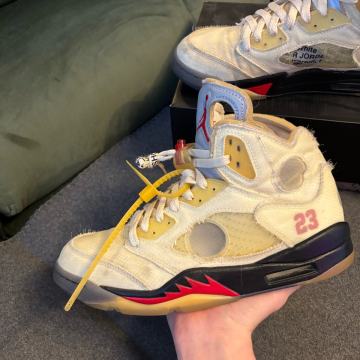 Jordan 5 Off White Sail