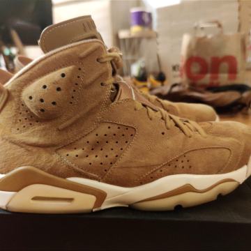 Jordan 6 wheat 46