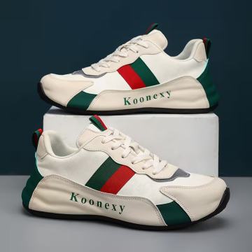 KOONEXY Muške elegantne niske tenisice