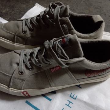 Lee Cooper br.43 platnene ravne tenisice