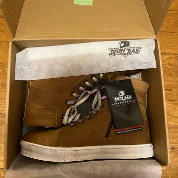 Moto kožne tenisice cipele čizme Iron Jias 45 *NOVO*