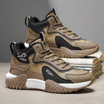 Muške ležerne sportske cipele, za snijeg s podstavom, udobne