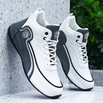 Muške sportske tenisice za trčanje s vezicama i prugastim dizajnom