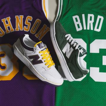 New Balance 480 unisex Boston Celtics L.A. Lakers br. 44 komplet