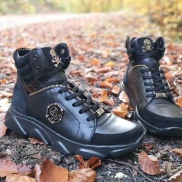 Philipp Plein Muške Kožne Tenisice NOVA KOLEKCIJA