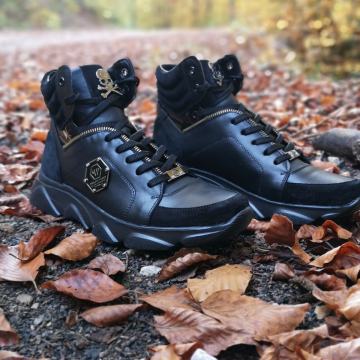 Philipp Plein Muške Kožne Tenisice