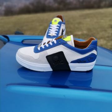 Philipp Plein Phanom Kick Muške Kožne Tenisice