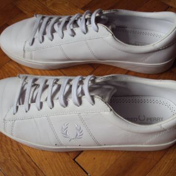 Tenisice kožne bijele, Fred Perry, 44/45