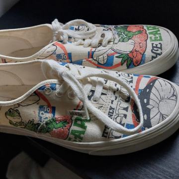 Vans Authentic Eco Theory Era tenisice - Printed Frog Edition