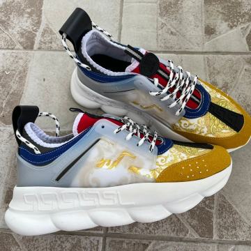 Versace Chain Reaction Muške Kožne Tenisice