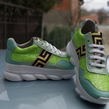 Versace Muške Kožne Tenisice