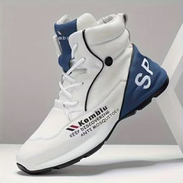 Nove visoke muške gležnjače europskog stila, bijele muške ležerne