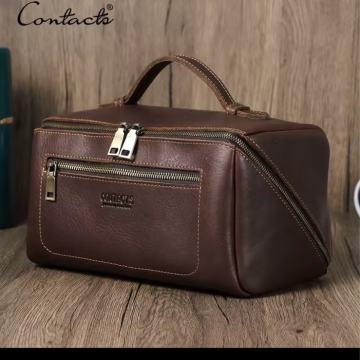 KOŽNA-CONTACT'S Kozm torbice od prave kože za muškarce, visokokvalitet