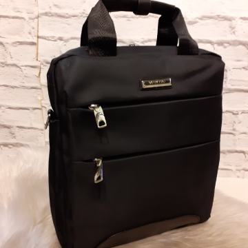 Crna muška torba Luo