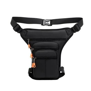 MOTORISTIČKA PVC OXFORD TORBICA ZA BEDRO- CRNA