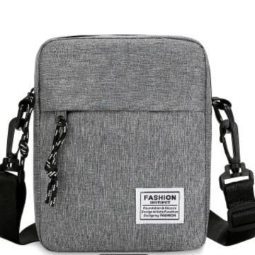 MUŠKA SIVA TORBICA  - NOVO