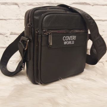 Muška crna torba Coveri