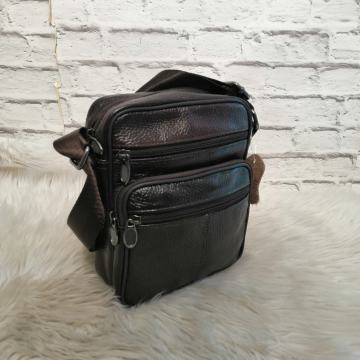 Muška kožma torbica smeđa