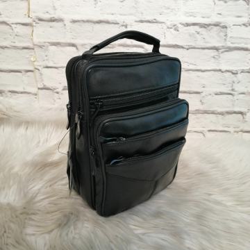 Muška kožna crna torba Jan