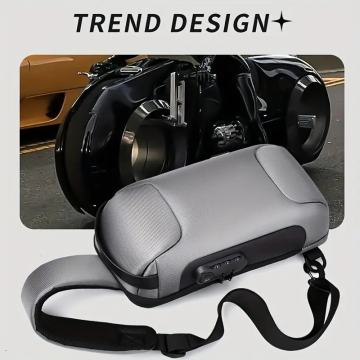 Muška sportska čvrsta torba za prsa sa USB priključkom NOVO!!