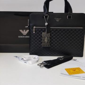 Muška torba aktovka, Armani kože