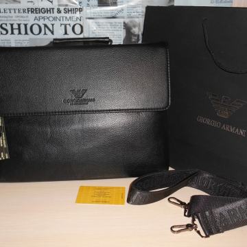 Muška torba aktovka, Armani kože