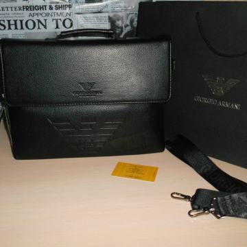 Muška torba aktovka, Armani kože