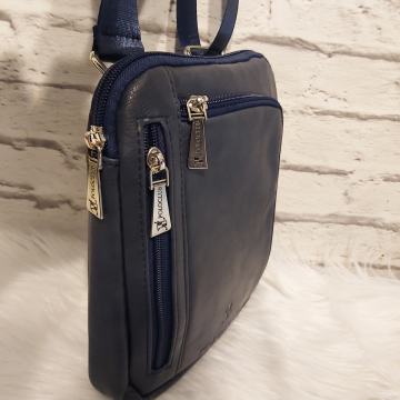 MUŠKA TORBA PLAVA POLO CLUB