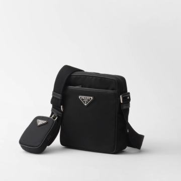 Prada torbica muška-Re-Nylon and Saffiano shoulder bag-Original