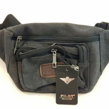 Torbica oko struka, Pilot, crna, NOVA, nekorištena, dostava cijela HR