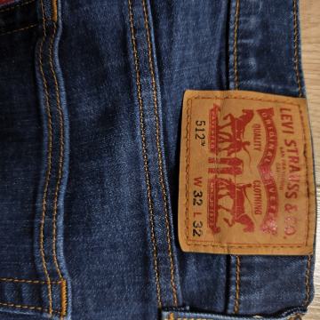 levis 512 W32 L32 slim traperice