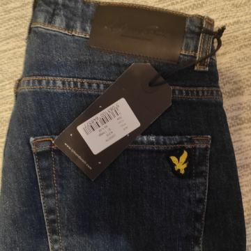 muške slim fit traperice lyle & scott