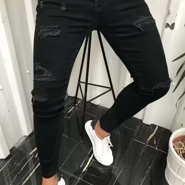 Uske rastezljive traperice za muškarce, dizajnirane za udobnost