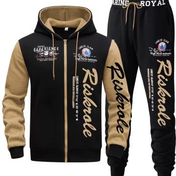 Muška trenirka s kapuljačom,gornji i donji dio