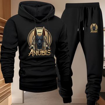 Muška trenirka s slikom i natpisom "Anubis"