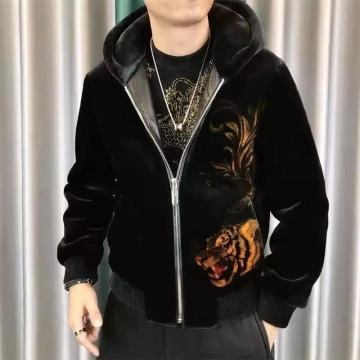 TIGAR-DUKSA CRNA ODLICNA-XXL