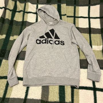 Trenirka-Duksica siva Adidas sa kapuljačom!ORGINAL!(M vel.)NOVO!VŽ-ZG