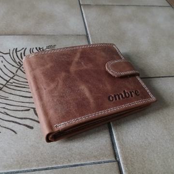 Kožni muški novčanik, novo