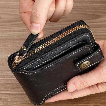 Muški novčanik na kopču i ciferšlus u poklon kutiji NOVO!!