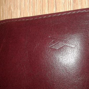 Muški novčanik, kožni, sa znakom Zagija