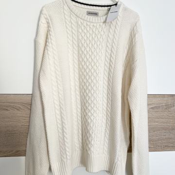 Jack & Jones pleteni pulover L vel NOVO ORGINAL