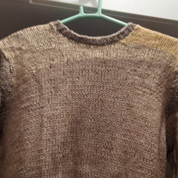 Muška ručno pletena vesta